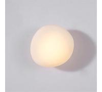 Wmmner Applique da Parete in Vetro Ovale Nordic Moderno Applique da Parete 5W Lampada Di Design a Luce Calda Decorazione Interna Apparecchio Di Illuminazione per Soggiorno Camera da Letto Corridoio Gi