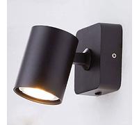 Wmmner Applique da Parete, Lampade da Parete in Alluminio per Interni 7W Gu10 Led Wall Light Style Folding Rotation For Home Hotel Bedroom Bedside Living Room Reading Applique Wall Mount Light (Bianco