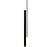 Wmmner Applique da Parete Moderna 3 Colori Luce Led Black&White Minimalist Bar Slong Wall Lights Lampada Decorativa per Interni a Parete per Soggiorno Camera da Letto Scala Art Light/un Colore/80Cm