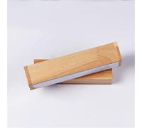 Wmmner Applique da Parete Moderna con Interruttore Lampade da Parete in Legno Massello Illuminazione, Lampada da Parete a Led per Interni Ruotabile a 270° per Soggiorno Camera da Letto Corridoio Corri