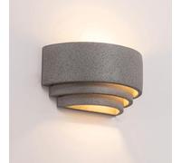Wmmner Applique da Parete per Camera da Letto Hardwired Modern Led Cement Wall Lamps Creative Layered Design Art Deco Lighting Fixture per Scale Corridoio Camera da Letto Soggiorno