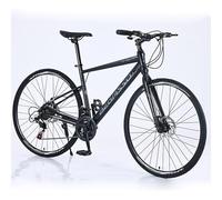 Wmmner Bicicletta da Strada in Acciaio ad Alto Tenore Di Carbonio, 30 Pignoni, Ultra Leggera, Mountain Bike da Donna e Uomo, Bici da Corsa Veloce/B/27 Velocità