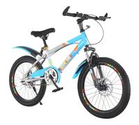 Wmmner Biciclette, Bici da Montagna con Forcella Anteriore Ammortizzatore, Freni a Doppio Disco, Bici da Pendolare da Città, Sella Regolabile, Biciclette Cruiser, Ruota a Raggi Pneumatici, Ruota con P