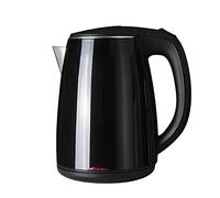 Wmmner Bollitore, 1.2L, 1000W, Bollitore per Hotel, Ufficio, Viaggi, Cucina With Coperchio Automatico Aperto, Indicatore Luminoso/Nero
