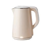 Wmmner Bollitore Elettrico Brocche Bollitore, Bollitore in Acciaio Inossidabile con Bollitura Rapida e Asciugatura, Maniglia Ado 1.8L, 1.5Kw/Bianco/Rosa/Bianco