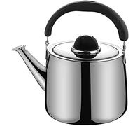 Wmmner Bollitori da Tè con Fischio Bollitore Whistle Teiera Di Capacità Piano Cottura in Acciaio Inossidabile per Uso Alimentare Bollitore da Tè Caffettiera Matrimonio