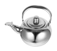 Wmmner Caffettiera Bollitore da Caffè Accessorio per il Tè Bollitore D'Acqua Bollitore da Tè in Acciaio Inossidabile Bollitore da Tè Comodo Bollitore da Piano Cottura Bollitore Portatile Bollitore da