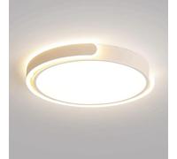 Wmmner Camera da Letto Interna Luci Piatte per Uso Domestico Ultra-Sottile Ceiling Lights Tricolore Dimming Minimalista Lampada a Pannello da Incasso a Baldacchino Apparecchi Di Illuminazione a Soffit