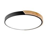 Wmmner Circulararoon Flat Lights Three-Tone Light Light Led Ceiling Light Integrated Installation Ceiling Lighting Fixture Super Bright Fashionable Panel Lamp for Bedroom, Child Room,/K/11.8In