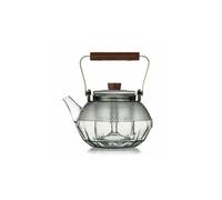 Wmmner Classic Large Capacity Glass Electric Ceramic Stove Water Pot Home Tea Maker With Handle Tea Kettle 1100Ml/38.7Oz Facile da Usare/Senza Tazza
