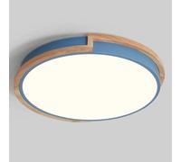 Wmmner Creative Led Led Ceiling Light Recessed Installation Panel Lamp Modernaroon Ceiling Flush Lights Colorful Eye Protection Ceiling Lighting Fixtures for Bedroom, Child Room, Porch,/Blu/20.8In