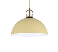 Wmmner Creative Single Head Lamp Commercial Bohemian Hanging Light Simplicityaron Ceiling Light Chandelier European Elegant Lighting Fixture for Restaurant Living Room Bar/Giallo/13.7In*9.0In