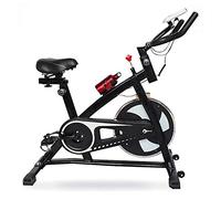 Wmmner Cyclette Cmolvur, Bici Fitness per Ciclismo Indoor/Biciclette Stazionaria, Allenamento Sportivo a Casa Mute con Monitor Lcd - Allenamento Cardio