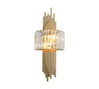 Wmmner D Applique da Parete in Cristallo, Modern Apparecchi Di Illuminazione da Parete, Lusso, Lampade da Parete in Cristallo, Illuminazione da Parete Decorativa per Soggiorno Camera da Letto Comodino