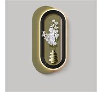Wmmner Decorazione Moderna Di Arte Della Parete, Pittura Decorativa Minimalista, Plug-Inpittura Di Lampada da Parete Di Alimentazione, Scultura da Parete Di Visione 3D per Soggiorno, Ingresso, Corrido
