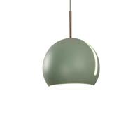 Wmmner Elegant Modern Hanging Lights Industrial Creative Ceiling Light Chandelier Light Creative Lightaron Single Head Suspensiom Lamp for Kitchen Island Dining Room over Sink/Verde/20Cm