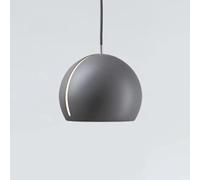 Wmmner Elegant Modern Hanging Lights Industrial Creative Ceiling Light Chandelier Light Creative Lightaron Single Head Suspensiom Lamp for Kitchen Island Dining Room over Sink/Cenere/25Cm