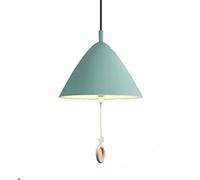 Wmmner Elegantaron Hanging Lamparon Creative Triangle Chandelier Semi-Recessed Color Light Cylindrical Elegant Ceiling Lighting Fixture for Dining Room,Living Room Bar/Blu/9.0In*12.2In