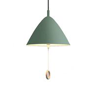 Wmmner Elegantaron Hanging Lamparon Creative Triangle Chandelier Semi-Recessed Color Light Cylindrical Elegant Ceiling Lighting Fixture for Dining Room,Living Room Bar/Verde/10.6In*9.4In