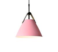 Wmmner Elegantaron Hanging Lights Simplicityaron Ceiling Light Chandelier Personalized Restaurant Lights Barelegant Suspensiom Lamp for Bedside Indoor Rustic Teahouse Café/Rosa/10.6In*7.0In
