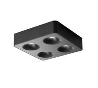 Wmmner Faretto Quadrato a Led Lampada D'Accento per Montaggio a Soffitto Lampada D'Accento a Soffitto a Montaggio a Filo in Alluminio Apparecchio Di Illuminazione Spot a Soffitto Faretti Direzionali p