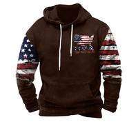 Wmmner Felpe con Cappuccio da Uomo Felpe Oversize con Tasca Felpa con Cappuccio e Coulisse Stampata in 3D Felpa con Cappuccio a Maniche Lunghe Pullover Ampio Maglione Autunno-Inverno Blusa Comoda Abbi