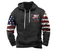 Wmmner Felpe con Cappuccio da Uomo Felpe Oversize con Tasca Felpa con Cappuccio e Coulisse Stampata in 3D Felpa con Cappuccio a Maniche Lunghe Pullover Ampio Maglione Autunno-Inverno Blusa Comoda Abbi
