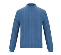 Wmmner Felpe da Uomo Pullover Lavorati a Trecce Maglioni a Tinta Unita Blouse Maglioni a Maniche Lunghe con Collo Rotondo Top Maglie Termiche Autunnali e Invernali Casual Sport, Escursionismo e Vacanz
