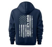 Wmmner Felpe da Uomo Quarter Zip Autunno e Inverno Trendy Graphic Stylish Contrast Zipperfelpa con Cappuccio Attiva da Allenamento Leggera a Maniche Lunghe/Navy/L