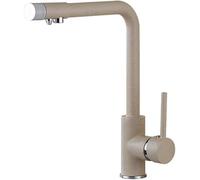 Wmmner Grandi Ornamenti per la Cucinarubinetto Acqua Potabile a 3 Vie Rubinetto per Acqua Calda Eda Rubinetti per Lavello da Cucina in Ottone a Rotazione 3 in 1-Oat Ornamenti Grandi