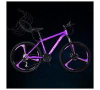 Wmmner Hardtail Mountain Bike 24 Pollici, 12 Constellations Mountaintrail Bike per Uomo Donna, Mountain Bike con Sospensione Anteriore con Doppio Freno a Disco, Bici in Acciaio ad Alto Tenore Di Carbo