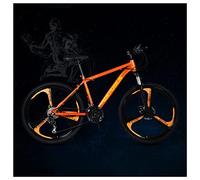 Wmmner Hardtail Mountain Bike 26 Pollici, Mountain Trail Bike per Uomo Donna, Anteriore Subicicletta da Montagna Spension con Doppio Freno a Disco, Bici Antiscivolo in Acciaio ad Alto Tenore Di Carbon