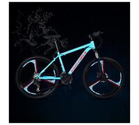 Wmmner Hardtail Mountain Bike 26 Pollici, Mountain Trail Bike per Uomo Donna, Anteriore Subicicletta da Montagna Spension con Doppio Freno a Disco, Bici Antiscivolo in Acciaio ad Alto Tenore Di Carbon