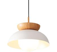 Wmmner Japanese Style Iron Light Original Wood Grain Color Restaurant Lamp Style Minshuku Tea Room Dining Table Hanging Lamp Height Adjustable