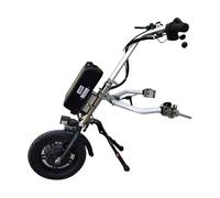 Wmmner Kit Di Conversione per Sedia a Rotelle Elettrica, Potenza da 500 W e Batteria da 17 Ah per Una Portata Di 70 Km, Luce Anteriore Inclusa, Ideale per la Terapia Di Riabilitazione e il Miglioramen