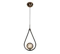 Wmmner Lampada a Sospensione, Chandebugiere Led Modern Simple Single Head Led Chandelier Creative Personality Corridor Aisle Coffee Shop Milk Tea Shop Hotel Bedroom Bedside Lamp Lights Lights