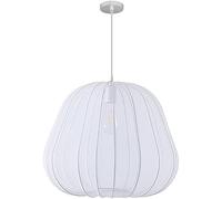 Wmmner Lampada a Sospensione E27 Illuminazione a Sospensione in Tessuto con Paralume in Tessuto 12,59 Pollici Lampada a Sospensione a Soffitto a Incasso Lampade a Sospensione Moderne per Camera da Let