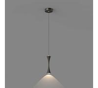 Wmmner Lampada a Sospensione in Ottone per Interni Led Lampadario Dimmerabile a Tre Colori Camera da Letto Moderna Lampada a Sospensione da Comodino Personalità Home Lampada a Sospensione a Soffitto N