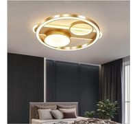 Wmmner Lampada a Sospensione, Lampadari a Led, Lampade da Soffitto a Led Plafoniera in Alluminio Dorato Compatibile con Soggiorno Camera da Letto Corridoio Luce Moderna a Soffitto Deco Luminaria (Cool