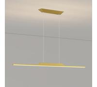 Wmmner Lampada a Sospensione Lineare Dimmerabile Lampada da Soffitto a Sospensione Moderna Apparecchio Di Illuminazione Dell'Isola Della Cucina Chaner a Strisce Lunghe per Tavolo da Pranzo Soggiorno L
