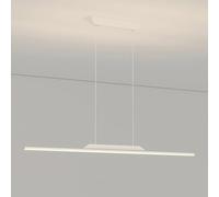 Wmmner Lampada a Sospensione Lineare Dimmerabile Lampada da Soffitto a Sospensione Moderna Apparecchio Di Illuminazione Dell'Isola Della Cucina Chaner a Strisce Lunghe per Tavolo da Pranzo Soggiorno L