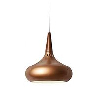 Wmmner Lampada a Sospensione, Moderna Lampada a Sospensione in Metallo Minimalista Industrialearon Color Lampadario Paralume a Soffitto Appeso Appeso Appeso Apparecchio Di Illuminazione E26 E27 Base C