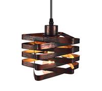 Wmmner Lampada a Sospensione Rustica Retro Industrial Metal Drop Ceiling Light, Vintage Hanging Chaner Farmhouse Lighting Fixture per Fienile Corridoio Cucina Camera da Letto E27 Lampade a Sospensione