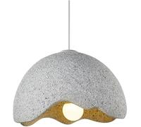 Wmmner Lampada a Sospensione Vintage - Lampadario a Paralume Irregolare, Soffitto Artistico in Resinalampada a Sospensione per Isola da Cucina, Sala da Pranzo, Decorazioni per la Casa, Illuminazione I