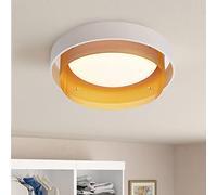 Wmmner Lampada da Incasso a Led Rotonda, Illuminazione a Soffitto Circolare Contemporanea, Lampada Moderna Dimmerabile Vicino Al Soffitto, Lampada a Sospensione/Bianco