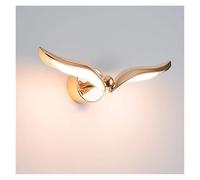 Wmmner Lampada da Parete a Forma Di Uccello, Lampada da Parete Nordica a Led, Lampada da Parete Creativa a Forma Di Gabbiano, Illuminazione Interna per Camera da Letto e Soggiorno