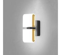 Wmmner Lampada da Parete a Led D Applique da Parete Regolabile Modern Lampada da Parete, Luci da Parete per Interni da 12 W - Lampade da Testiera, Chane