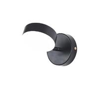 Wmmner Lampada da Parete a Led Girevole Up-Down - Eleganti Applique da Parete in Ferro per Camera da Letto, Bagno e Soggiorno - Apparecchio Di Illuminazione Tricolore/Nero Ulz 000133 6000K/Luce Bianca