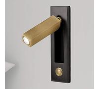 Wmmner Lampada da Parete, Applique da Esterno, Lampada da Camera da Letto Moderna a Led, Applique a Lanterna, Ruotabile a 360°, Pieghevole a 90°, Lampada da Lettura Tecnica, Faretto da Testiera per Ho
