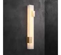Wmmner Lampada da Parete Applique Lunga in Ottone Dorato Supporto per Barra Luminosa per Scale Viventi (120 Cm) un Colore 80 cm/un Colore/60 Centimetri